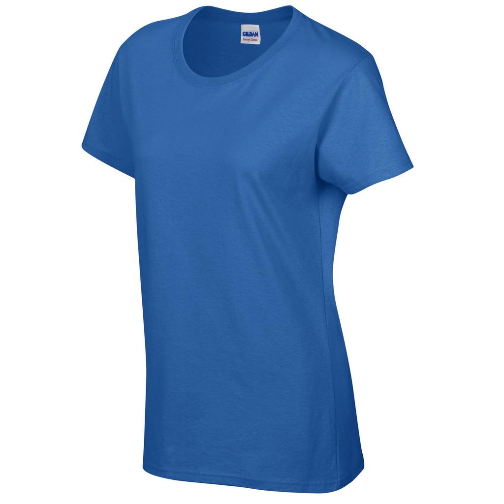 Gildan Schweres T-Shirt aus Baumwolle für Damen/Damen