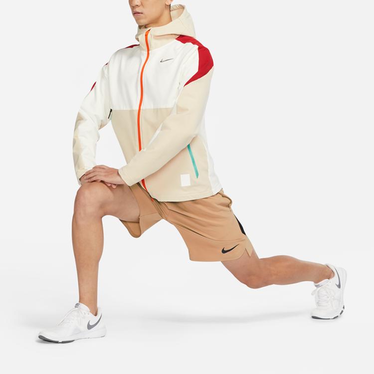 Nike Vestes Hommes Voile Blanc à Capuche Modéré Autre DQ5064-133