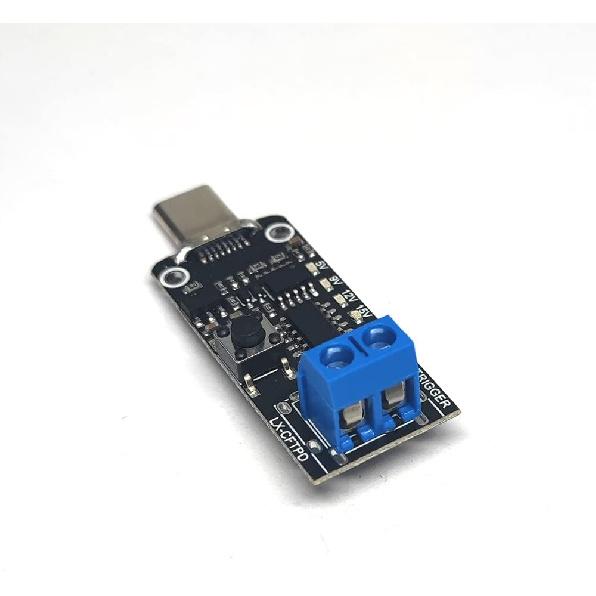 1PCS USB-C PD QC DC5V 9V 12V 15V 20V Adjustable Voltage Power Trigger Module 5A Type-C Male Input