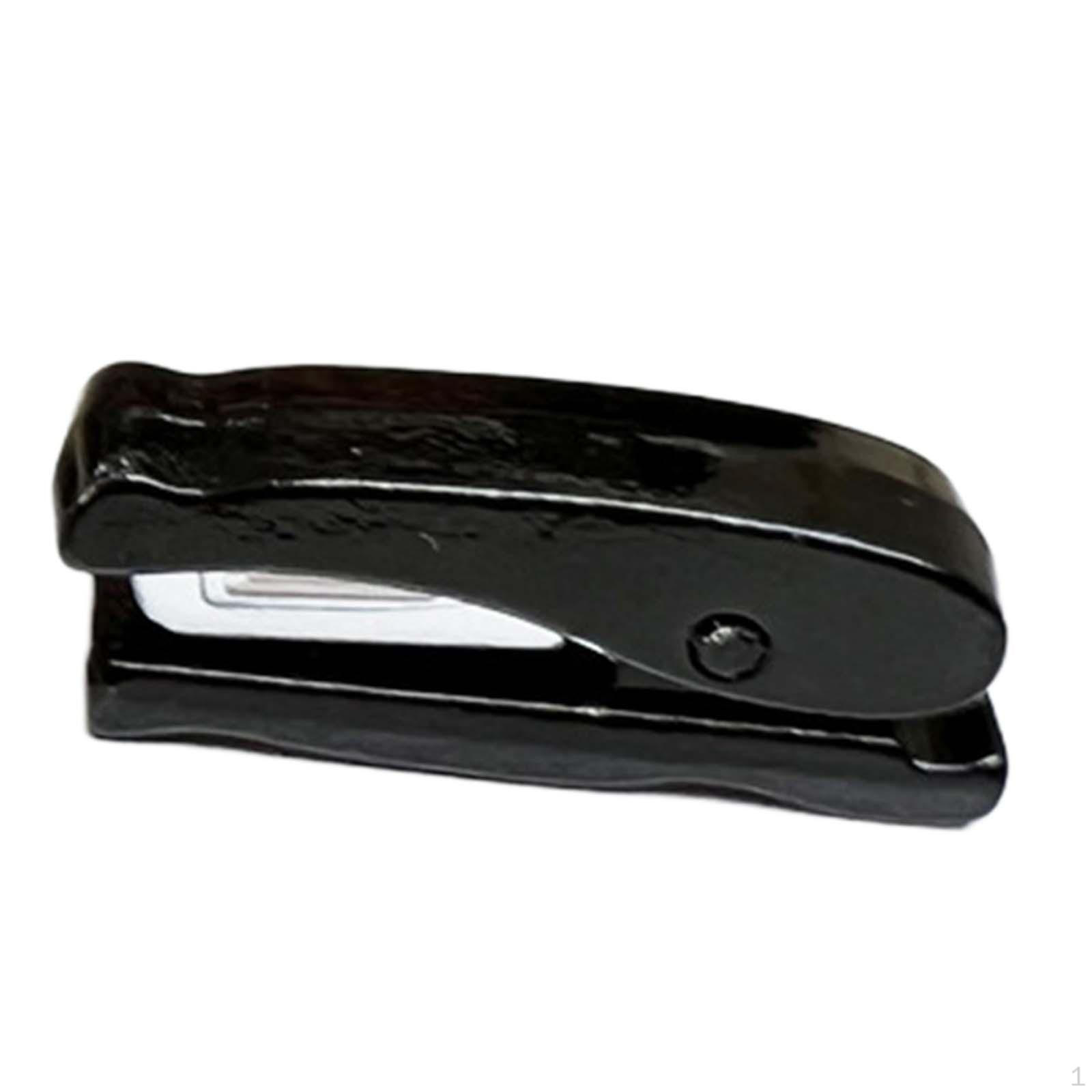 

1/12 кукольный домик степлер имитация аксессуары игрушка декорации принадлежности мини модель милая мебель для чёрный