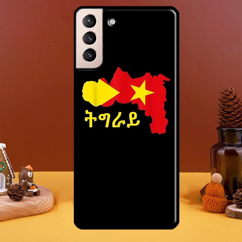 Custodia per Telefono Bandiera del Tigray Per Samsung Galaxy S21 S22 Ultra Note 20 S8 S9 S10 Note 10 Plus S20 FE Fundas
