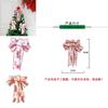 Colorful Christmas Bow Decorations Versatile Fabric Bow Tie For Festive Holiday Cheer