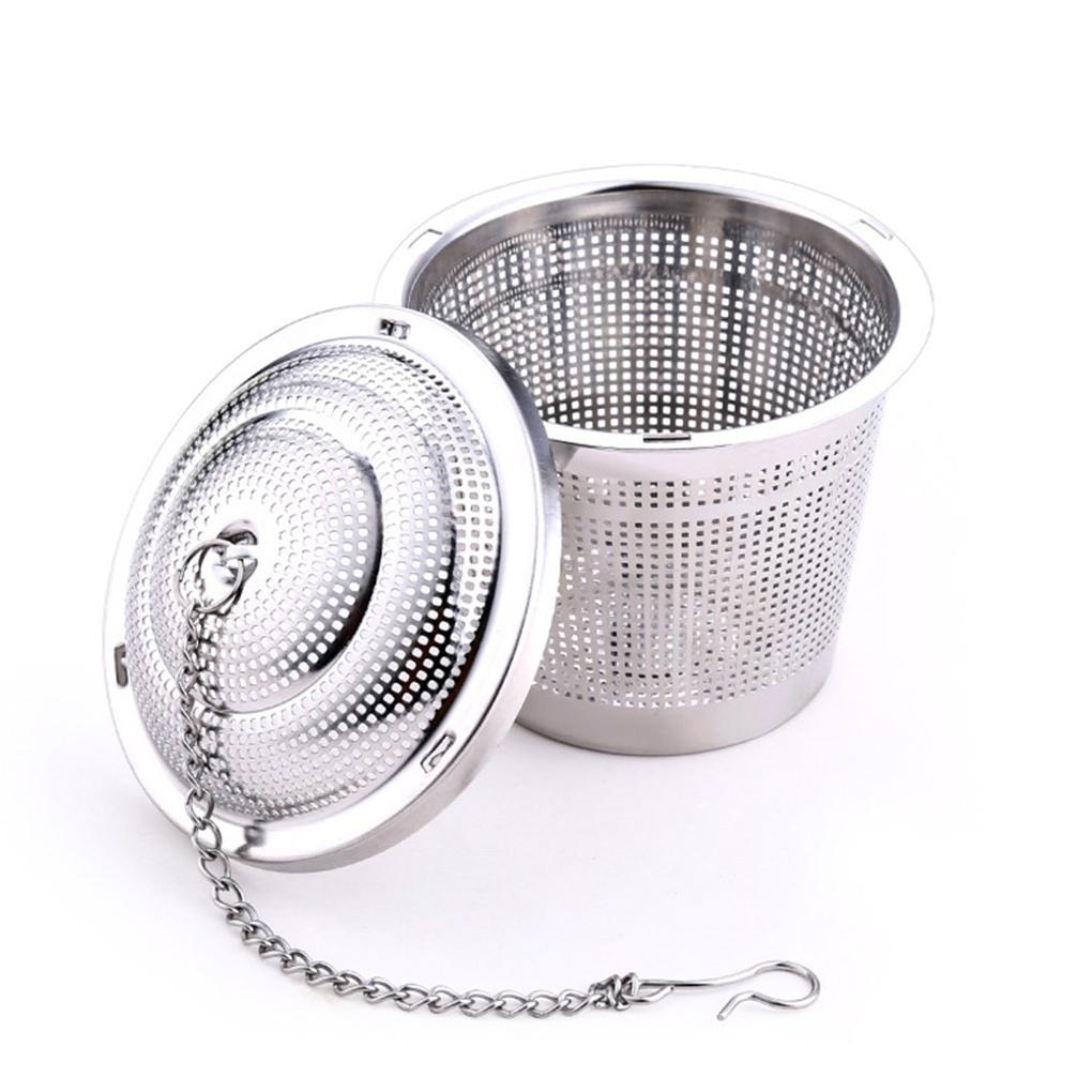 Teesieb aus Edelstahl (6,5 cm) (zylindrisch) Teesieb aus Edelstahl