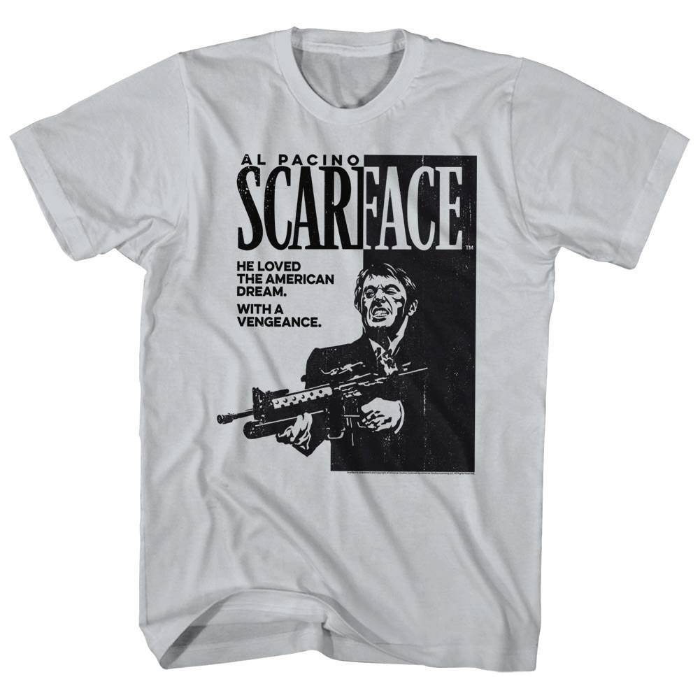 Scarface Big Gun Movie Poster Men T Shirt XXL