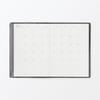 MUJI 2026 A6 Starting December Dark 84854262 Monthly/Weekly Planner, 2025, Gray,