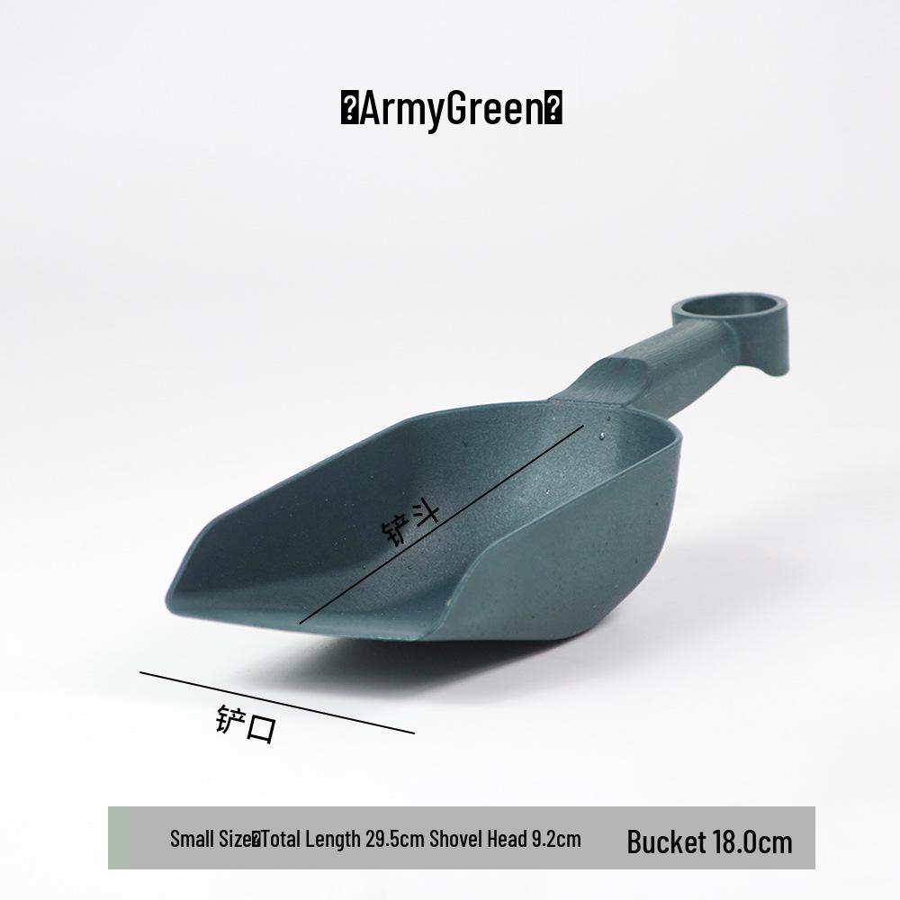 Gardening Tools: Small Plastic Soil Shovel for Digging, Thickened Flat Mouth Shovel, Ice Shovel, Flower Shovel