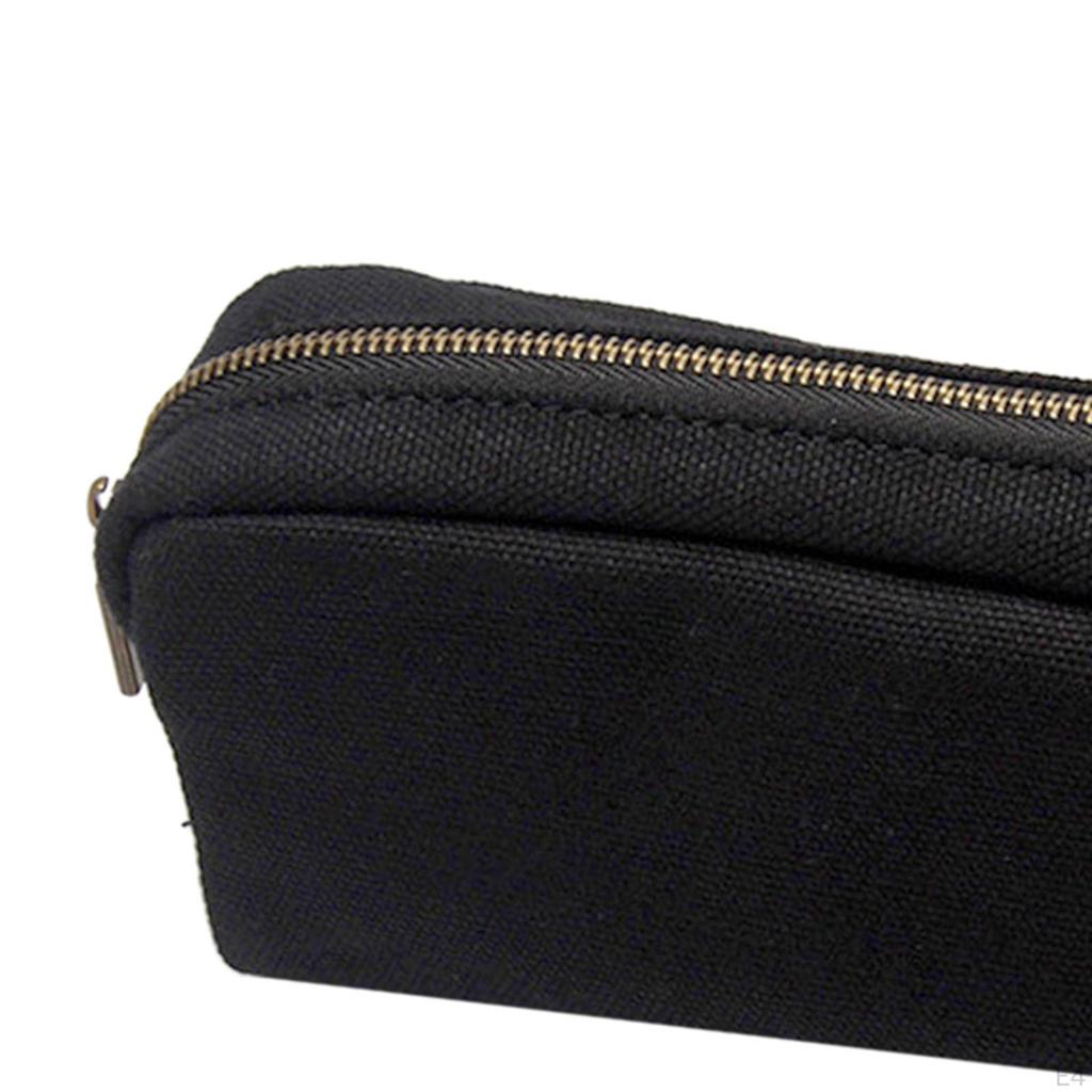 Durable Pen Case Stationery Storage Cosmetic Bag Organizer with Zipper Pencil Pouch for Adults Girls