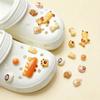 Cute Cat and Sausage Dog DIY Hole Shoe Charms Handmade Cartoon Shoe Decorations for Garden Shoes Girls Gift Set