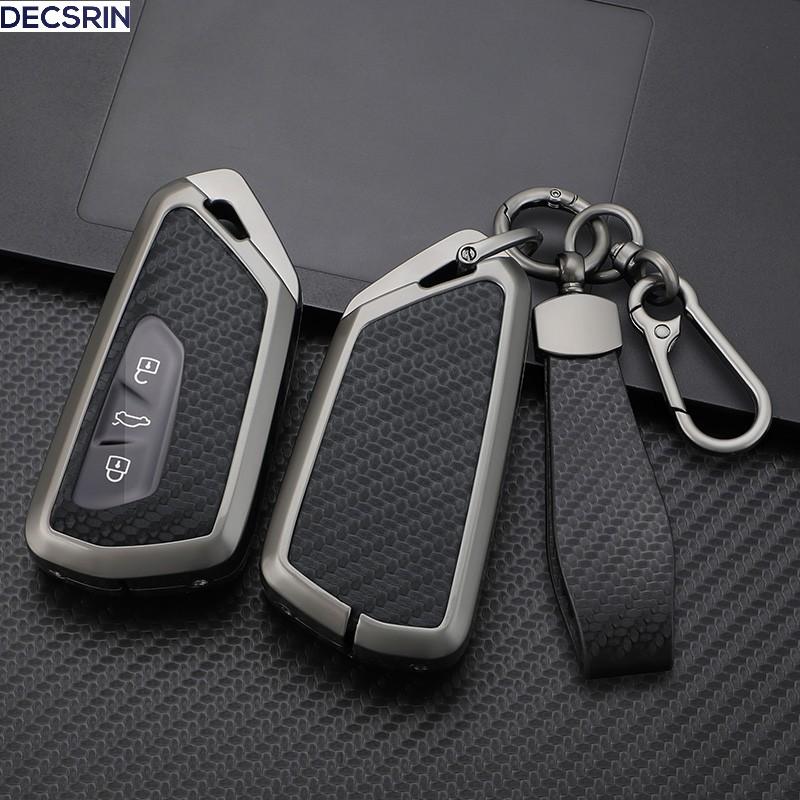 Car Key Case Cover Shell For VW Volkswagen Golf 8 MK8 ID.3 ID.4 Cupra Skoda Octavia A8 SEAT Leon MK4 2020 2021 Formentor Tarraco