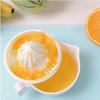 Plastic Lemon Squeezer White Fruit Press Portable Manual Citrus Juicer  Juice Making