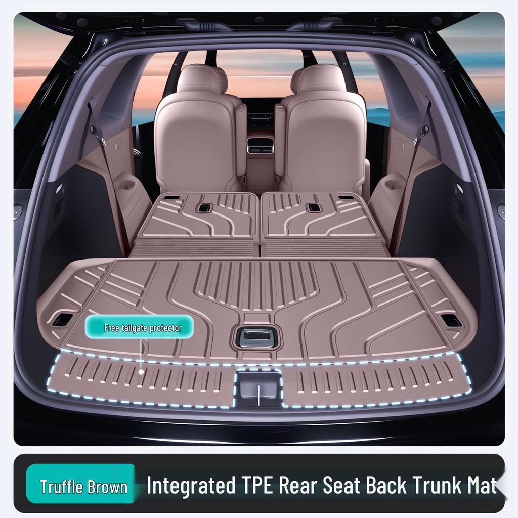 AITO M8 Trunk Mat - TPE Tail Box Mat (Model 25) Car Accessory for Huawei