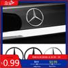 GLC GLB 9cm ABS Zadní Samolepka na Auto Znak na Kufr pro Mercedes Benz S320 W164 W203 W204 W168 C180 E320 A200 CLA CLK CLS ML