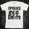 Hot The Police Band Cotton White   S Unisex Shirt Cotton Oversize Large Size