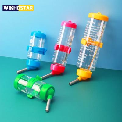 Hanging Hamster Drinker Water Bottle Dispenser Feeder Hanging Pet Dog Guinea Pig Squirrel Rabbit Drinking Head 80/125/250ml