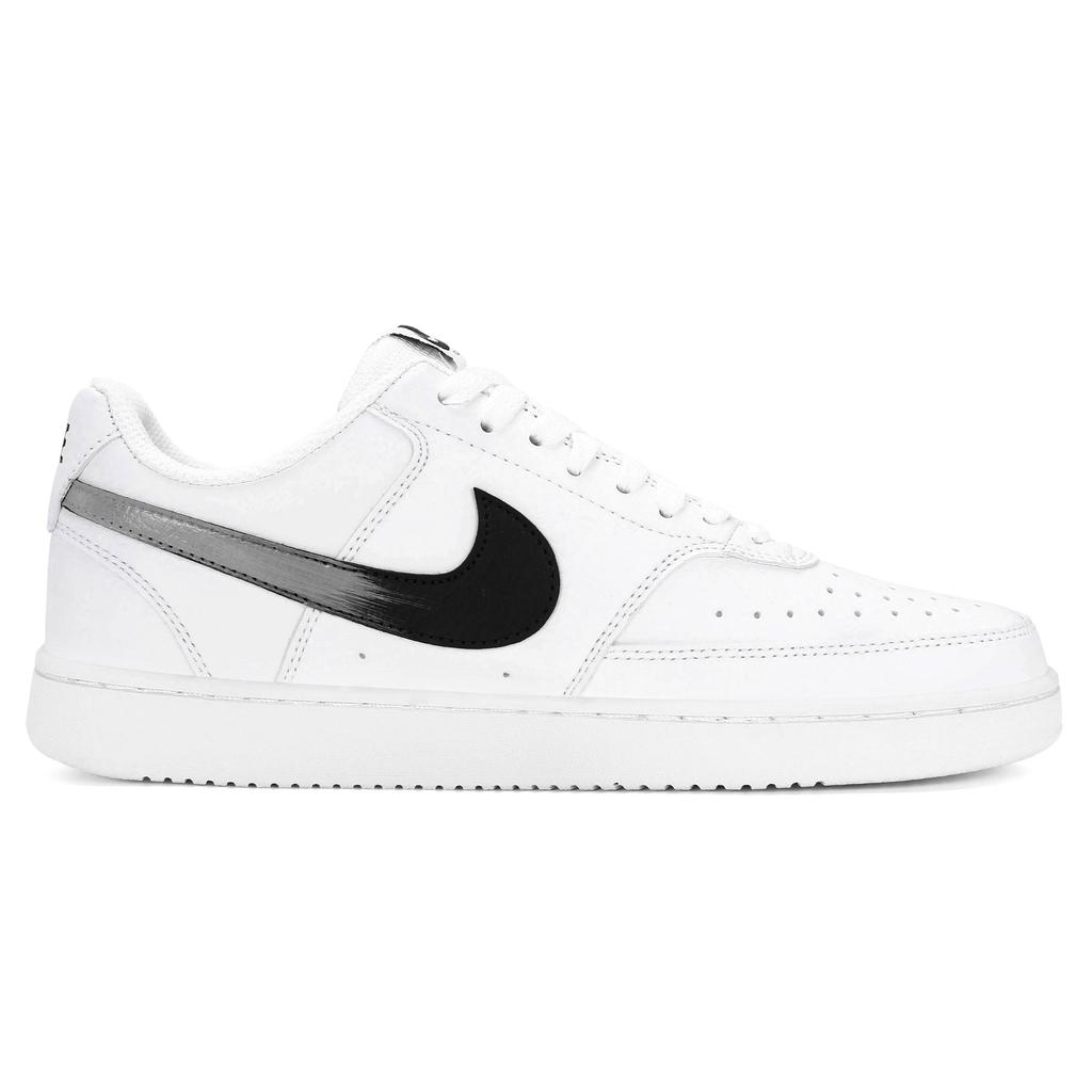 Nike Court Vision 1 Low Top Skateboard Shoes Men's Black White CD5463-100(Team943-)