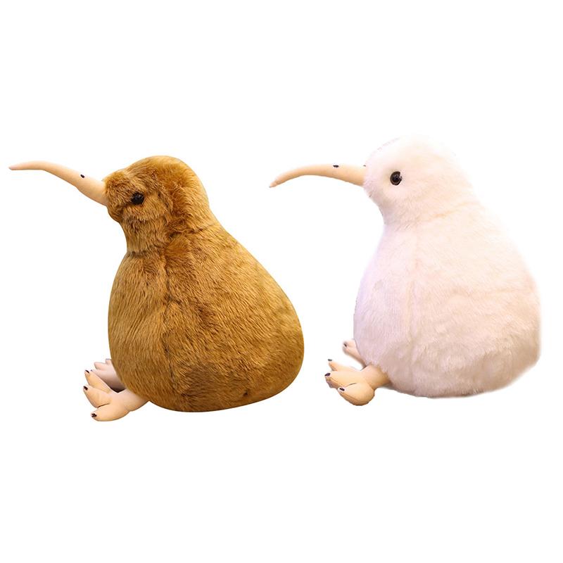 New Zealand Kiwi Bird Plush Toy Soft Stuffed Animal Simulation Birds Doll Kids Toys Christmas Gifts