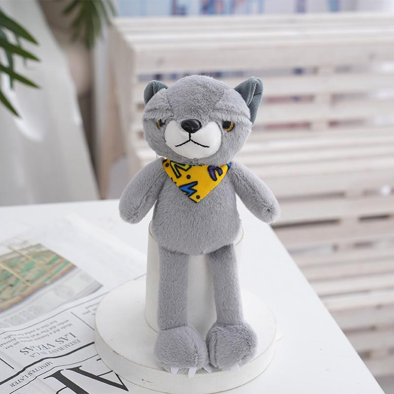 Adorable Cool Cat Plush Doll Realistic Cat Toy Stuffed Animal Pp Cotton