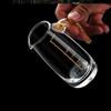 LISM Gold Foil Glass Decanter & Cup Set