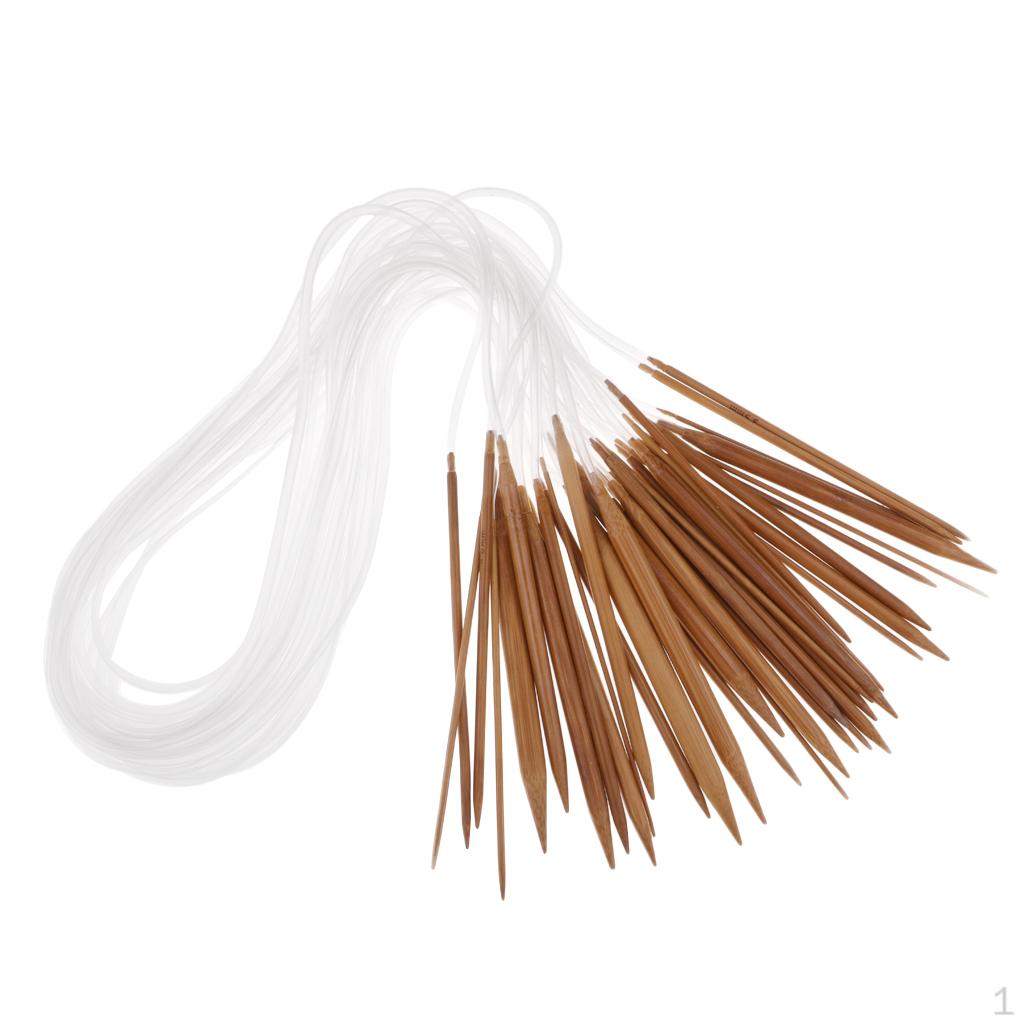 1 Conjunto Feito de Bambu Liso Tricô Circular