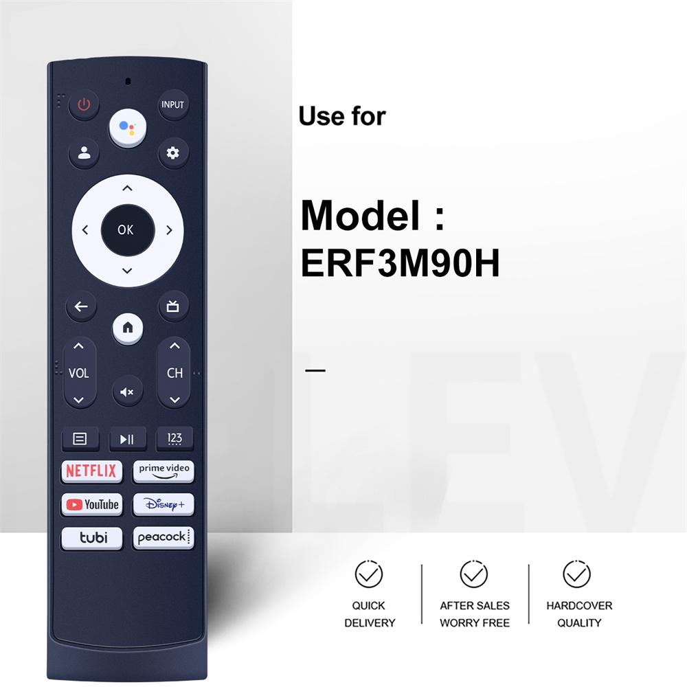 

Remote Control & Voice Control ( w/o Batteries ) For Hisense Android TV ERF3M90H
