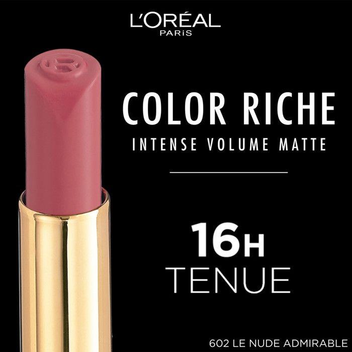 L#039;Oréal Paris Color Riche Rouge à Lèvres Intense Volume Matte N°602 Le Nude Admirable 1,8g
