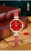 This Waterproof Crystal Bracelet Watch Features a Square Design and a Stylish Quartz A Perfect Gift for Anyone Looking for a Luxury Bangle or Small