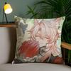 H-Honkai Star R-Rail Cushion Cover Soft Short Plush Double-Sided Printing Home Decor Machine Washable Pillow Case Gift