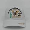 Usa 250Th Anniversary Cap: Embroidered Statue Of Liberty, Eagle & Bell Design - Honor American History, Perfect For Memorial Eve