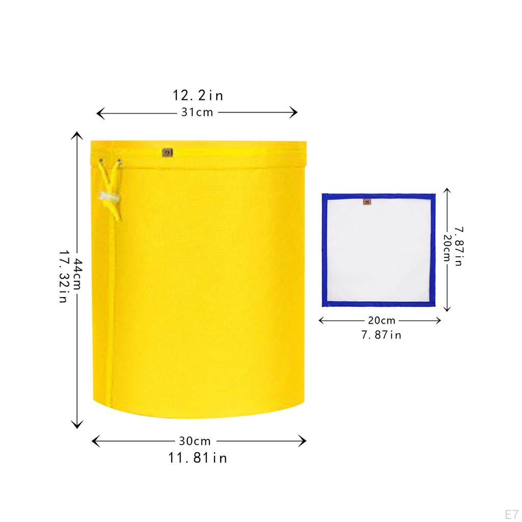 5 Gallon Nylon Strainer Bag for Kitchen Use with Pressing Screen