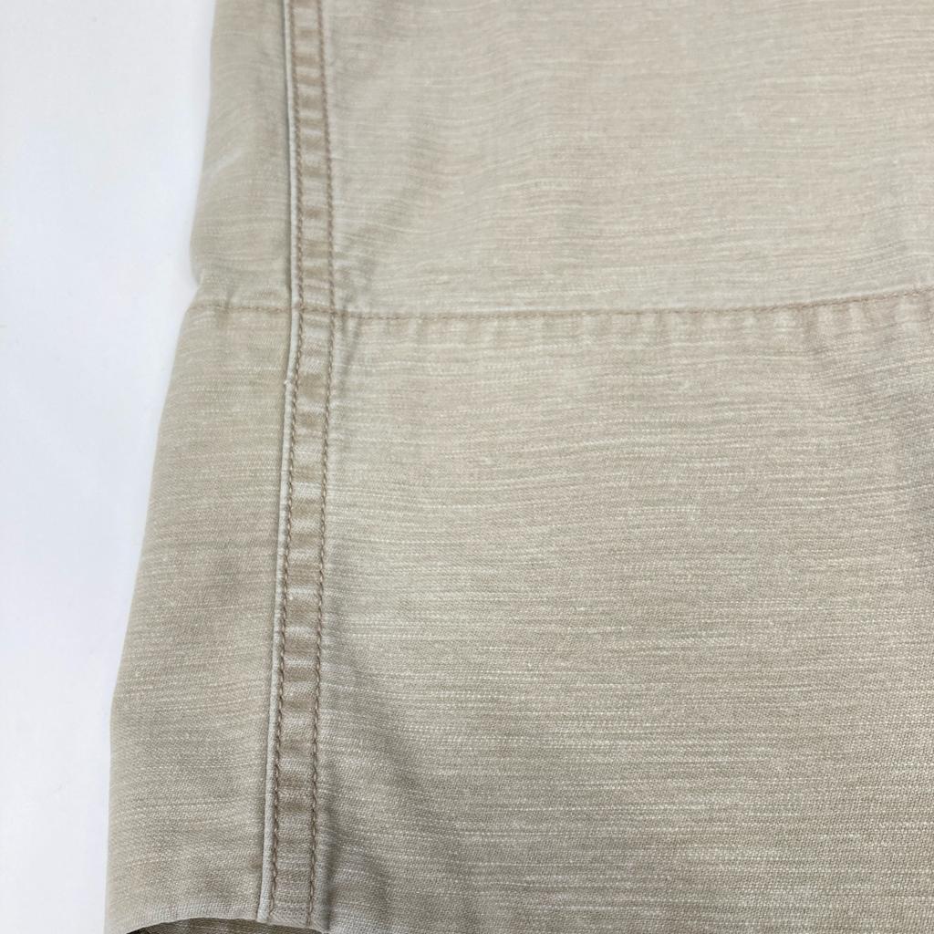 MADISON BLUE Beige SOFIE TIGHT LONG SKIRT BACK SATIN Skirt Skirt 2 khakiUsed