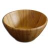 Creative Bamboo Wood Salad and Fruit Bowl for Dining and Restaurants