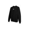 Li Ning Plain Letter Print Crew Neck Pullover Long Sleeve Sweatshirt Men Sweatshirt Black AWDSB25-3