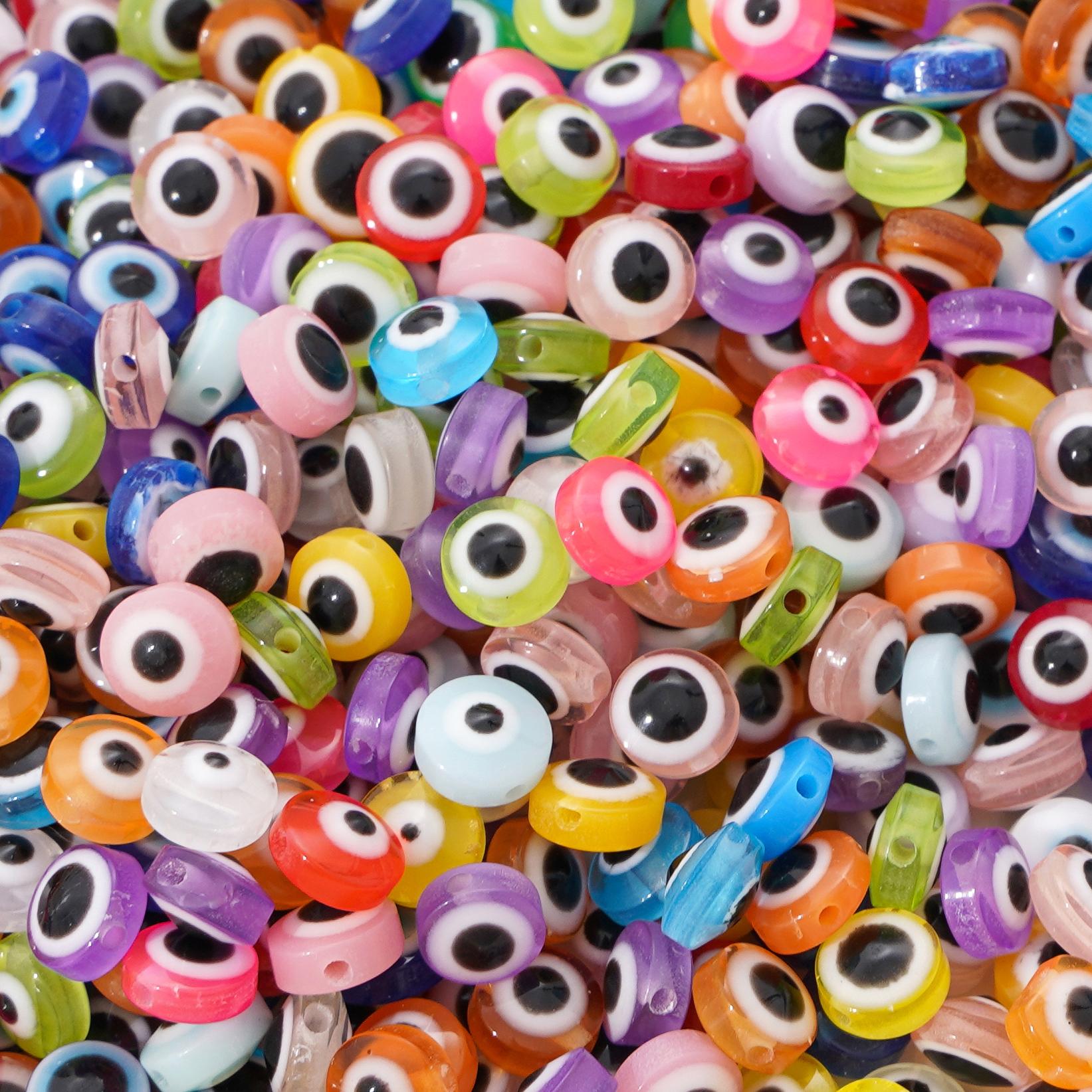 Набор бусин для изготовления ювелирных изделий 01 6mm 25pcs yellow