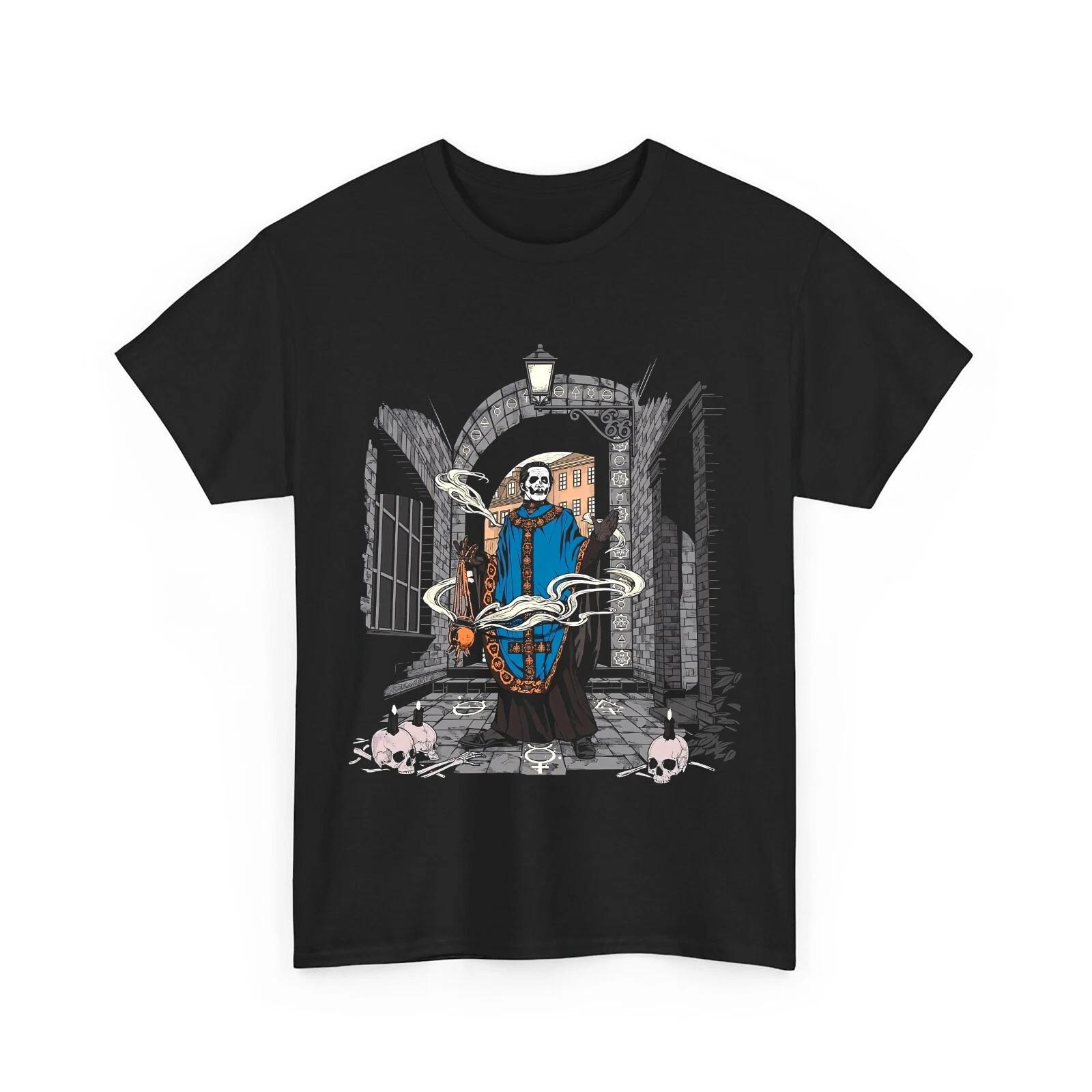 

Ghost T Shirt Incense Band Logo Official Mens XL