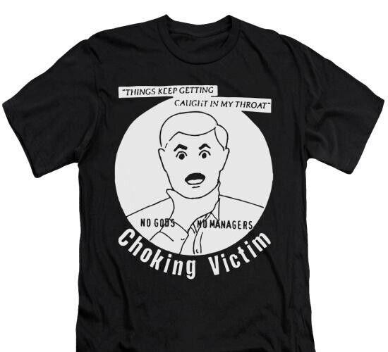 

Футболка Choking Victim Мерч группы, Музыкальная группа Инди Рок Панк Готика Унисекс футболка S
