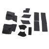 10pcs Hard Top Seal Kit Weatherproofing Dust Resistant Hardtop Leak Repair Kit for JL JLU JT 2018 On