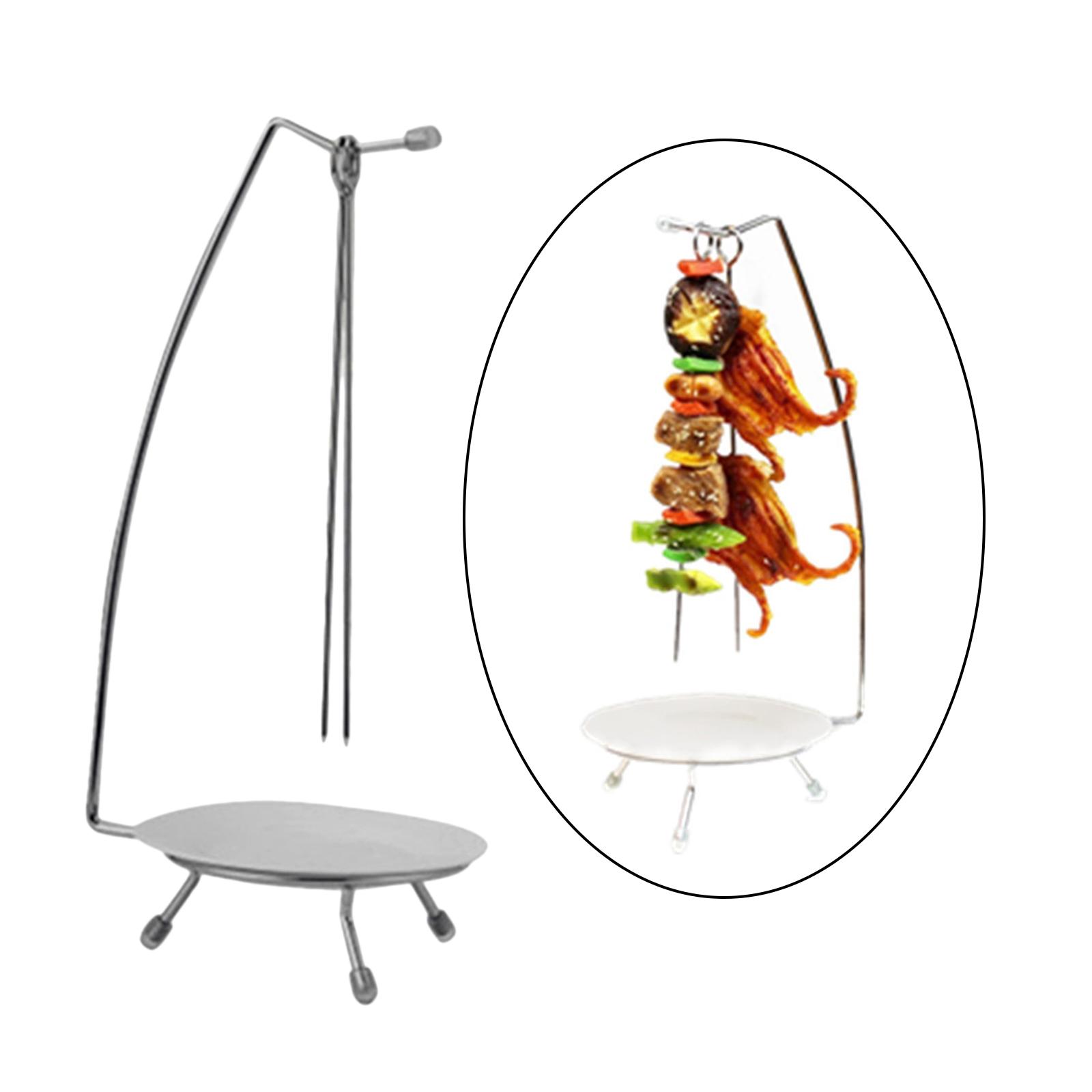 

Подставка для жаровни, походная кухонная утварь Вертикальный шампур для барбекю, барбекю на заднем дворе Мясо Курица Жаровня Вилка для гриля CHINA