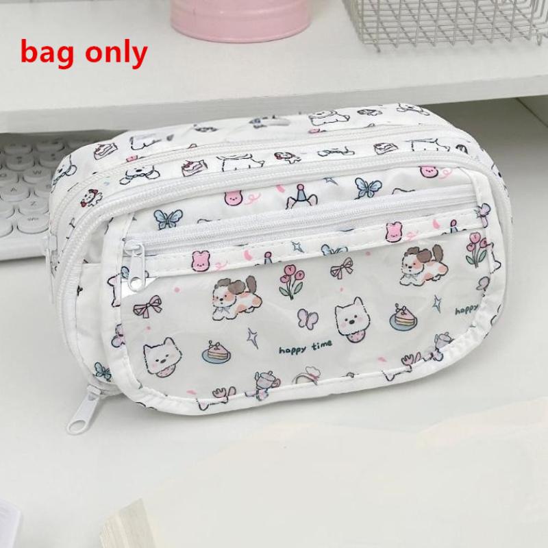 Cute Cartoon Pencil Case For Student Cartoon Anime Creative Pencil Bag High Capacity Stationery Storage Bag Cosmetic Bag