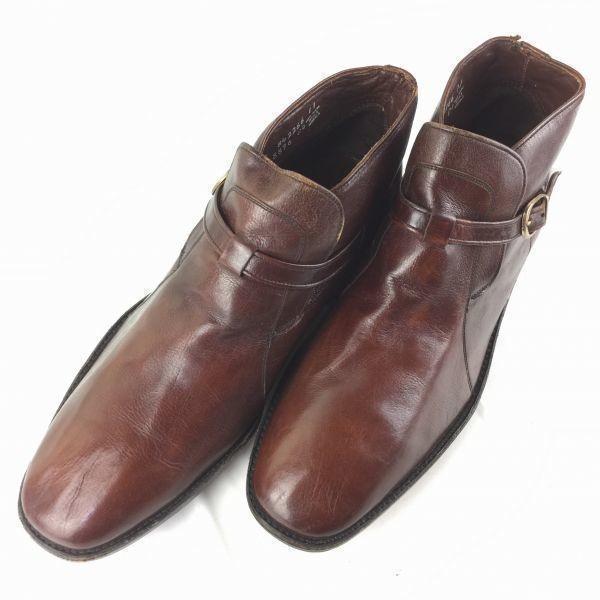 

80s-90s Vintage FREEMAN Chukka Boots Short Boots Brown size 10E 27.5-28.0 Men s