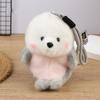 Stuffed Dolphin Keychain Plush Bag Pendant Soft Animal Toy Miniature For Girls Birthday Backpack Charm Decoration