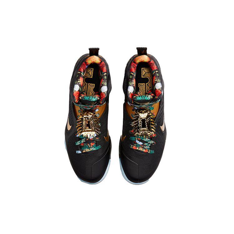 Nike Ceas LeBron 9 The Throne 2022, pantofi bărbați, negru metalic-auriu DO9353-001