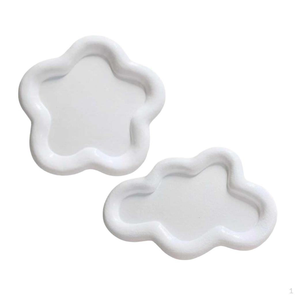 2pcs Display Jewelry of Trays Make -up Organizers Vanity Sets Storage for Boundi