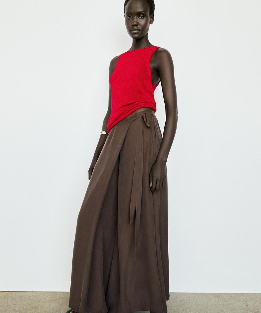 Masimodutti Fluid Skirt Pants