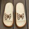 Fashion 2025 Summer EVA Women’s Mixed Colors Slippers Outdoor Casual Platform Bow Tie Sandals for Open Toe Comfortable Daily Slippers