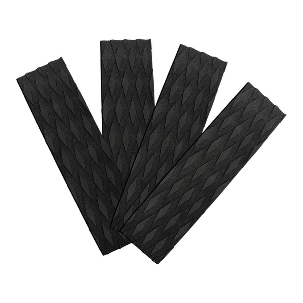 4 ks Trakční podložky na surfové prkno Podložka na palubu surfového prkna Přední trakční podložky Protiskluzová podložka na palubu Gripová podložka Náhradní surfové příslušenství