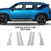 For KIA EV9 GT-Line 2024 Car Headlight Rearview B C Pillar TPU Protection Film Pre-cut Clear PPF Anti-scratch Resistant Kit