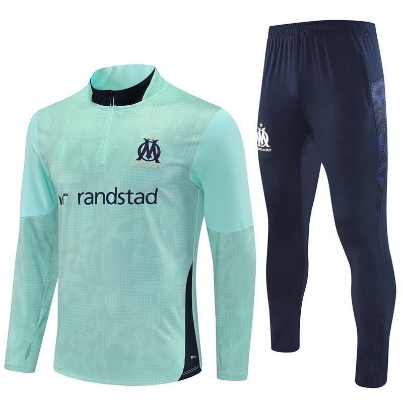 Halbzip Bestickter Fußball Trainingsanzug Set Arsenal Barcelona Real Madrid Camouflage Fußballanzug