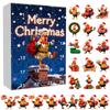 2D Advent Calendar 24 Days Countdown Calendar With Musical Character Collectibles, Advent Calendar