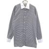 Charvet Made In France Border Pattern Long Sleeve Shirt White System Men's Used