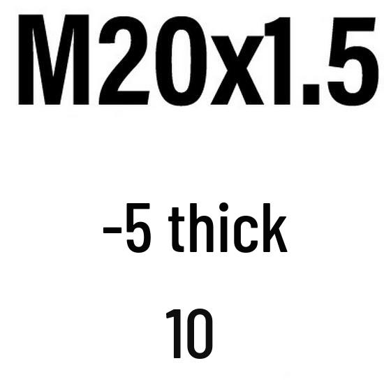 M6-M30 White Zinc Hex Thin Fine Thread Lock Nut GB808.